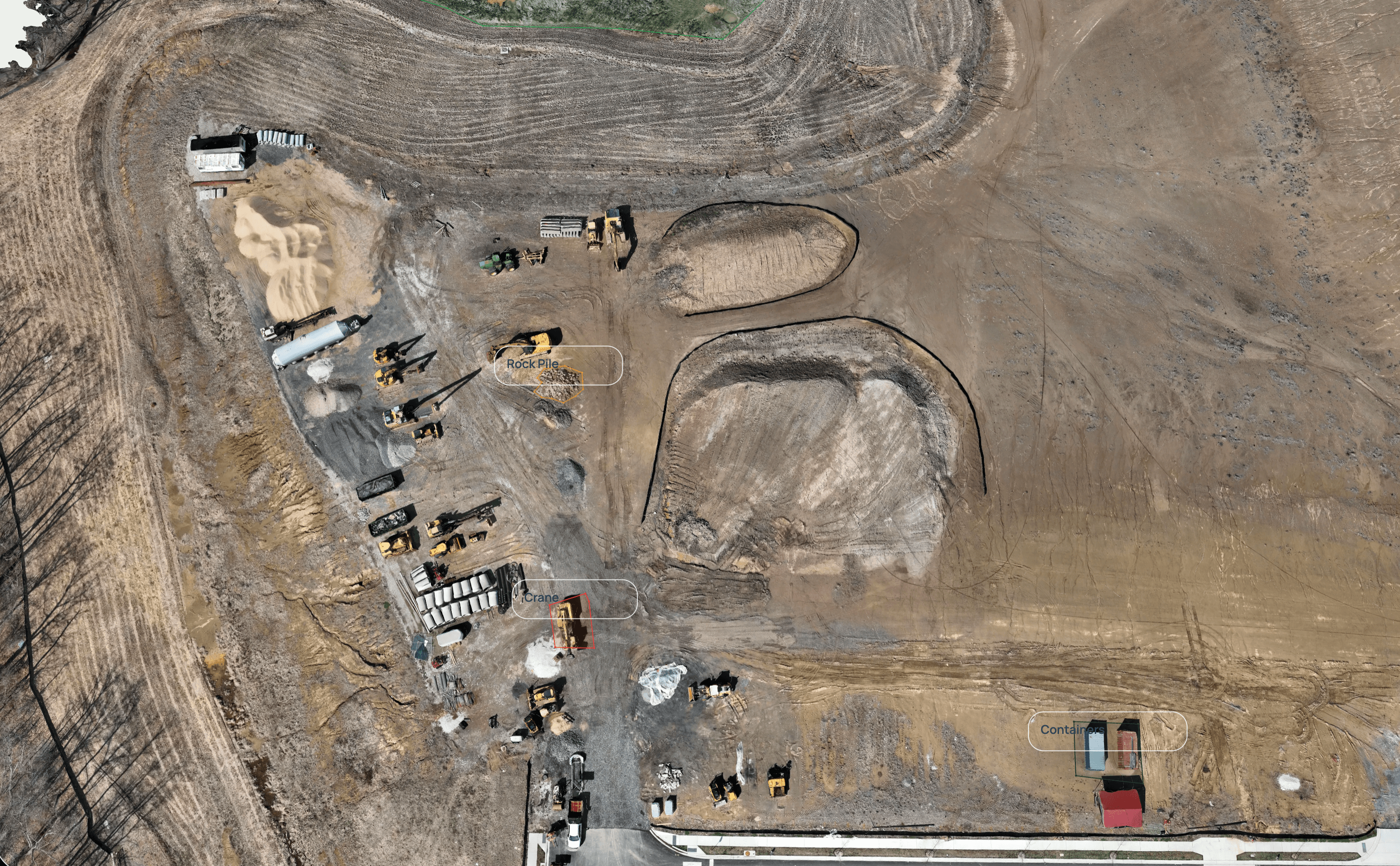 Nimbus portal view showing later-stage site progress